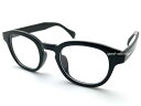 KEYHOLE BRIDGE BOSLLINGTON SUNGLASS(キーホールブリッジボスリントンサングラス)BLACK × CLEAR 黒縁クリアレンズウェリントンボストンセルフレーム小ぶりクラシカルトレンドカジュアル伊達眼鏡日本人向け紫外線カットユニセックス(4)
