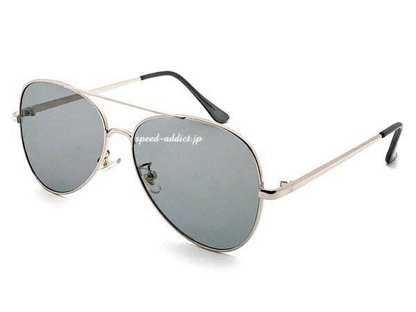 W BRIDGE TEARDROP SUNGLASS（Wブリッジティアドロップサングラス）GOLD × LIGHT SMOKE ゴールドライトスモークカラーレンズブリッジバーダブルブリッジパイロットニューヨークレトロ海外セレブメンズレディースuvカット海ビーチ定番