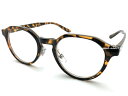 【SALE!!8/31(日)10時まで】CROWN PANTO BOSTON SUNGLASS(クラウンパントボストンサングラス)べっ甲 × CLEAR 鼈甲べ...