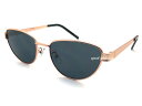 【SALE!!8/31(日)10時まで】METAL FOX SUNGLASS(メタルフォックスサングラス)GOLD × SMOKE ゴールドメタルフレームスモー...