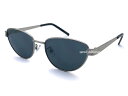 【SALE!!8/31(日)10時まで】METAL FOX SUNGLASS(メタルフォックスサングラス)SILVER × SMOKE シルバーフレームメタルフ...