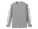 BONE L/S T-shirt（ボーンロングスリーブTシャツ）GRAY グレー長袖ロンtee骸骨ガイコツ髑髏ドクロskullスカルスケルトンだまし絵騙し絵vansonバンソンthe whopunkrockフェスtatooタトゥー袖プリントハロウィン人体hot rodホットロッド90s