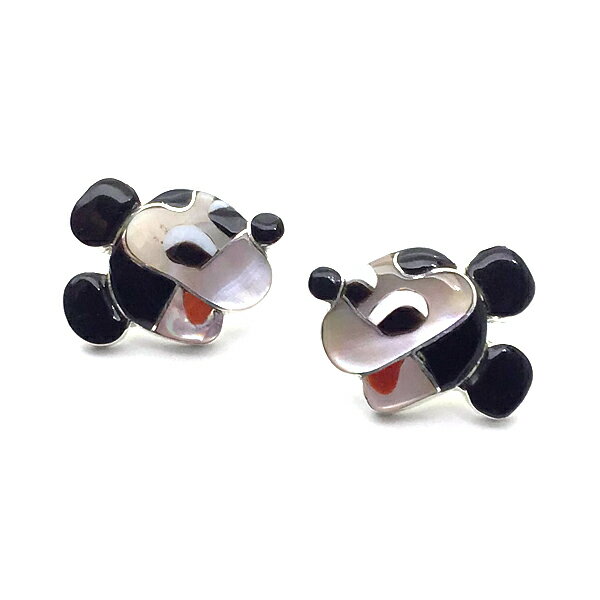 Paula Leekity Pierce Mickey Mouse（ポーラ リーキティ ピアス ミッキーマウス） indian jewelryスタッドピアスイヤリングフェイス顔disneyclassicウォルトディズニークラシックミッキーグッズ90周年マルチインレイデザインキャラクター