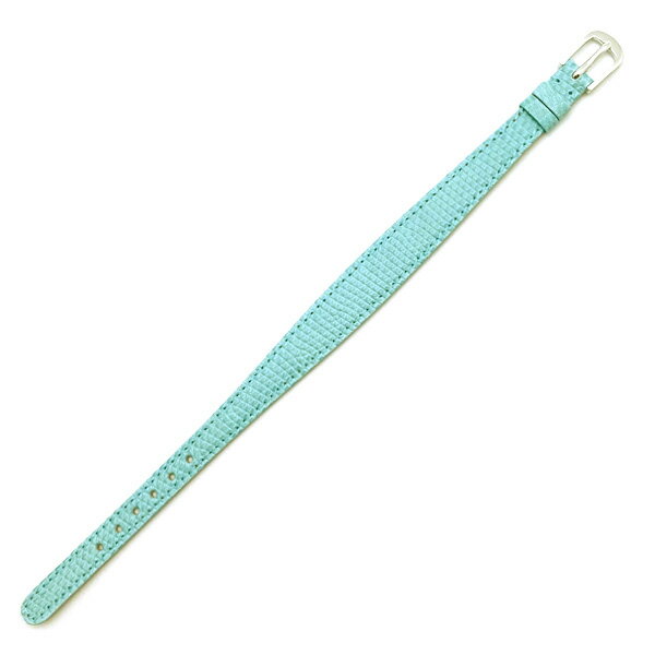 BAMBI（バンビ）別注 ROLEX CHAMELEON（ロレックス カメレオン）用ベルト LIZARD LIGHT BLUE リザードトカゲ青ブルーprecisionプレシジョンorchidオーキッド替えベルト尾錠アンティーク時計レディース本革ベルトレザーバンド交換腕時計金銀