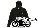 LIGHT WEIGHT スピードアディクト FULL ZIP PARKA （ライトウェイトSPEED ADDICTフルジップパーカー）BLACK 黒ブラックカンガルーポケットsweatスウェット長袖Tシャツロンt刺繍ワッペン世界最速のインディアンモトサイクルドラッグレース