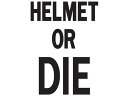 HELMET OR DIE POCKET T-shirt BACK PRINT（ヘルメットorダイポケットTシャツバックプリント）WHITE 白ポケteeナチヘルジャーマンタートルダックテール族ヘルコルク半ヘル半帽tt&coocean beetleオーシャンビートルdammtraxダムトラックス