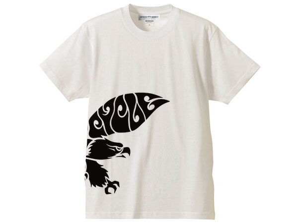 EAGLE MOTORCYCLE T-shirt イーグルモーターサイクルTシャツ WHITE 鷲ワシ鷹flat headフラットヘッドナックルヘッドパンヘッドショベルヘッドevoエボスポーツスターツインカムダイナソフテイル…