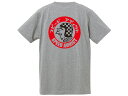 SUPER HEAVY WEIGHT SPEED ADDICT TRADE MARK POCKET T-shirt BACK PRINT（スーパーヘヴィーウェイトスピードアディクトトレードマークポケットTシャツバックプリント）GRAY ポケtee霜降りグレー杢championgoodwearmayo sprucecamber