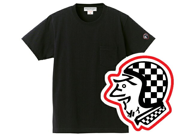 SUPER HEAVY WEIGHT SPEED ADDICT TRADE MARK POCKET T-shirt（スーパーヘヴィーウェイトスピードアディクトトレードマークポケットTシャツ）BLACK 黒ブラック厚手無地ポケteechampionチャンピオンfruit of the loomフルーツオブザルーム