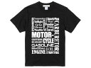 MOTORCYCLE T-shirt BLACK vance hinesバンス＆ハインズcobraコブラbassaniバッサニクロームワークスクリーミンイーグルfreedom performancerushラッシュchampionチャンピオンプラグplugngkdensoデンソーkijimaキジマprogressiveneo