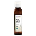 AURA CACIA オーガニックキャスターオイル スキンケア 118ml（4floz） オーラカシア