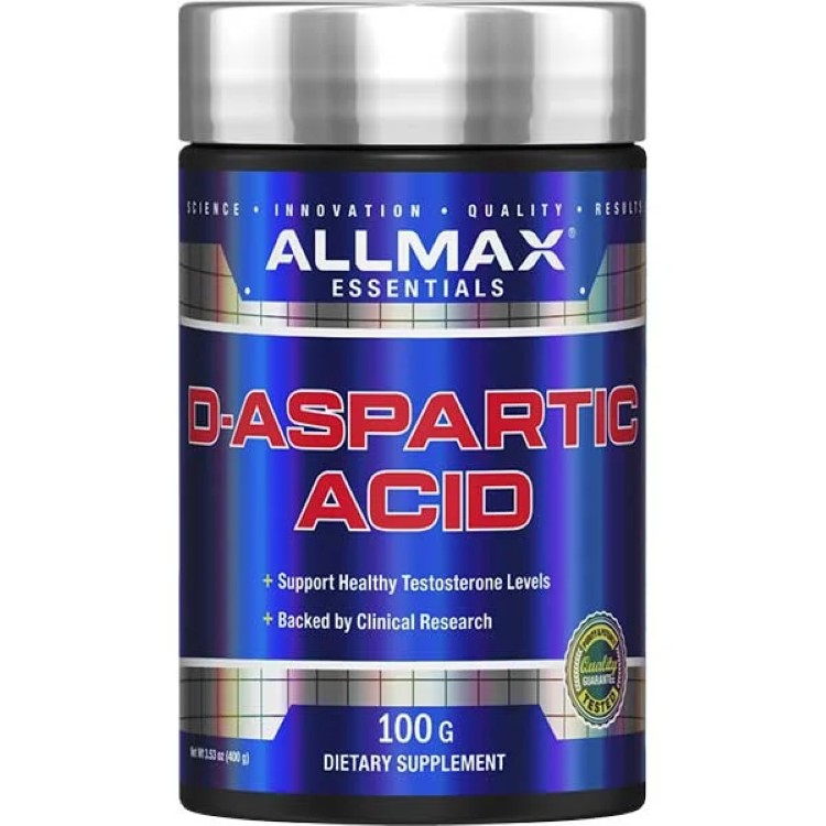 ALLMAX D-アスパラギン酸は、D-アスパラギン酸を配合したパウダータイプのサプリメントです。トレーニング習慣のある方や、アクティブな毎日を意識する方の栄養補給に取り入れやすい商品です。内容量：100gさらさらとしたパウダー形状で、摂取量やタイミングを調整しやすいのが特長です。筋力トレーニングやボディメイクに取り組む方、毎日のコンディション管理を大切にしたい男性におすすめです。