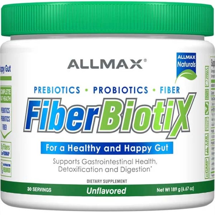 オールマックス ファイバーバイオティックス ノンフレーバー 189g Allmax Fiberbiotix 189g Unflavored 【お取り寄せ商品】