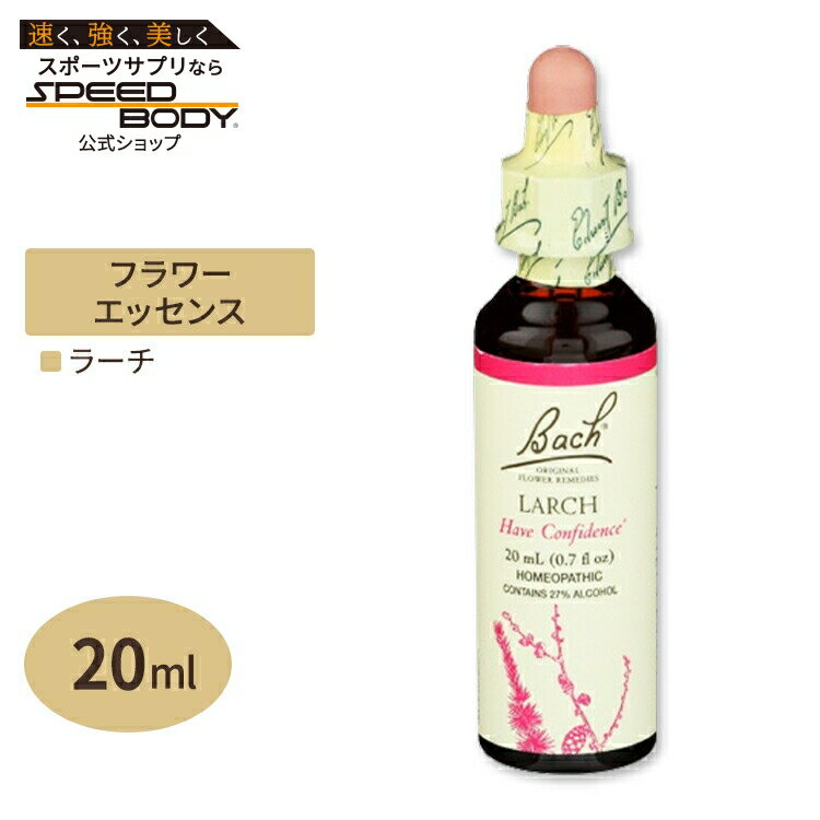 バッチフラワー レメディ ラーチ 20ml（0.7floz） Bach FlowerBach Original Flower Remedies Larch 0.7 fl oz（20 ml）