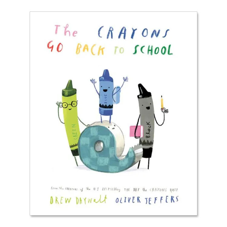 【洋書】ザ クレヨンズ ゴー バック トゥー スクール ドリュー デイウォルト / イラスト：オリバー ジェファーズ The Crayons Go Back to School Drew Daywalt / Illustrated by Oliver Jeffers