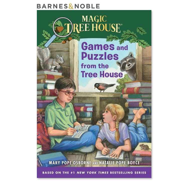 【最大1400円OFFクーポン】【洋書】ツリーハウスからのゲームとパズル:200以上のチャレンジ [メアリー・ポープ・オズボーン / ナタリー・ポープ・ボイス ...