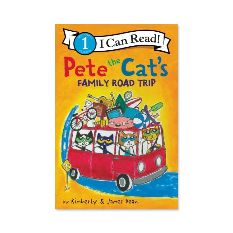 【洋書】ピートザキャット ファミリー ロード トリップ [キンバリー・ディーン / イラスト：ジェームス・ディーン] Pete the Cat Family Road Trip [Kimberly Dean / Illustrated by James Dean] Level 1 I Can Read！シリーズ