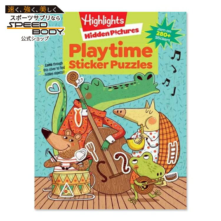乐天商城 - 【洋書】プレイタイム ステッカー パズル [ハイライツ] Playtime Sticker Puzzles [Highlights]