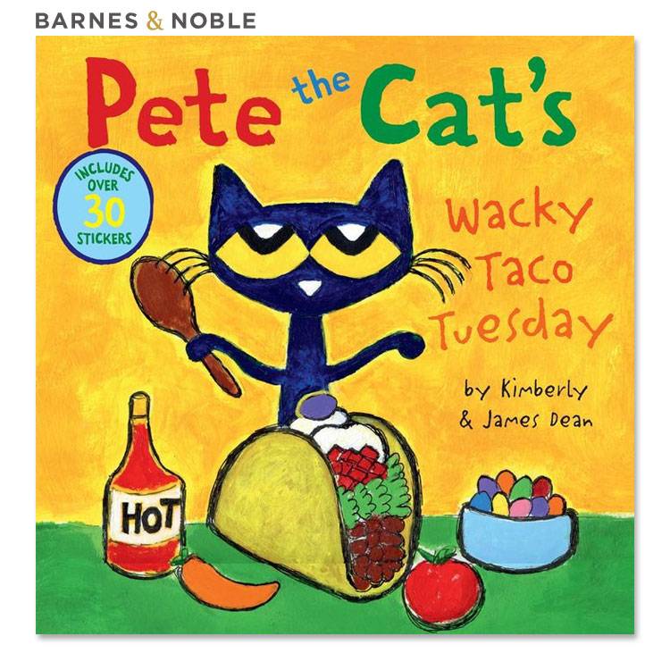 【洋書】ピートザキャット ワッキー タコ チューズデイ [キンバリー・ディーン / イラスト：ジェームス..