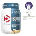 【最大1200円OFFクーポン】ダイマタイズ ISO 100 ホエイプロテインアイソレート グルメバニラ 20回分 600g (1.3LB) Dymatize ISO100 Whey Protein Isolate Gourmet Vanilla 高タンパク質 栄養補助食品【お取り寄せ商品】【合わせて買いたい】
