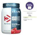 ダイマタイズ ISO 100 ホエイプロテインアイソレート ストロベリー 20回分 600g (1.3LB) Dymatize ISO100 Whey Protein Isolate Strawberry 高タンパク質 栄養補助食品 1