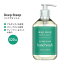 ディープスティープ ハンドウォッシュ ティーツリー＆ミント 520ml (17.6floz) Deep Steep Hand Wash - Tea Tree Mint ハンドソープ オリーブオイル アルガンオイル アロエベラ