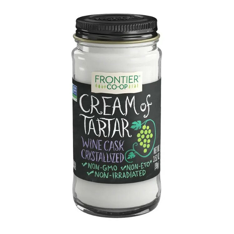 Spices - フロンティアコープ クリームオブタータル 100g Frontier Co-op Cream of Tartar 3.52 oz. 【お取り寄せ商品】