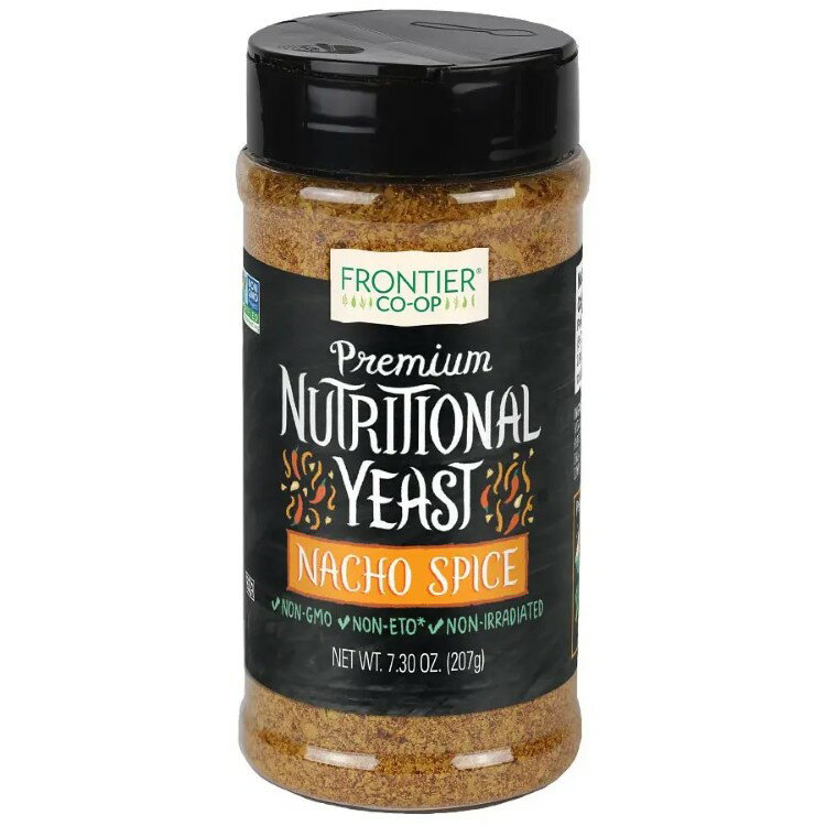 フロンティアコープ ナチョスパイス 栄養酵母ブレンド 207g Frontier Co-op Nacho Spice Nutritional Yeast Blend 7.30 oz. 【お取り寄せ商品】