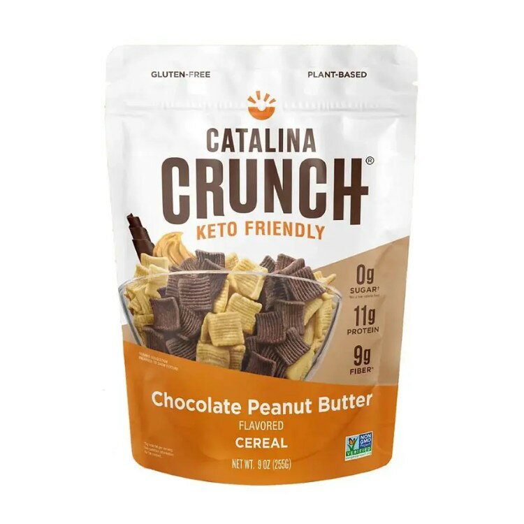 Serials - カタリナクランチ チョコレートピーナッツバター ケトフレンドリー シリアル 255g Catalina Crunch Chocolate Peanut Butter Keto Friendly Cereal 9 oz. 【お取り寄せ商品】