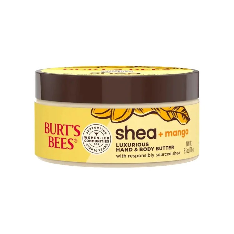 バーツビーズ シア＆トロピカルマンゴー ハンド＆ボディバター 約184g Burt's Bees Shea & Tropical Mango Hand & Body Butter 6.5 oz. 【お取り寄せ商品】