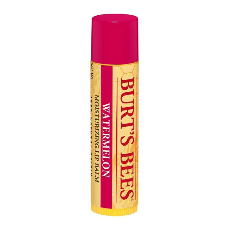 バーツビーズ ウォーターメロン リップバーム 約4.25g Burt's Bees Watermelon Lip Balm 0.15 oz. 【お取り寄せ商品】