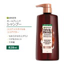 KjG z[uh RRibcIC&RRAo^[ X[WOVv[ 828ml (28floz) Garnier Whole Blends Smoothing Shampoo with Coconut Oil & Cocoa Butter extracts