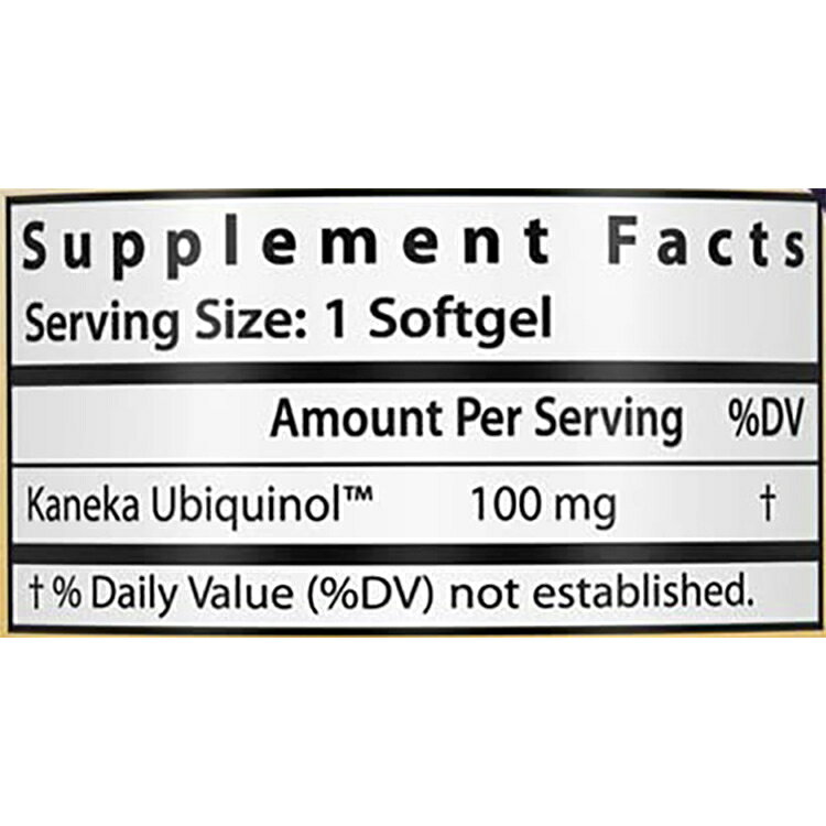 ヘルシーオリジンズ ユビキノール 還元型コエンザイムQ10 100mg 30粒 ソフトジェル Healthy Origins Ubiquinol 栄養補助食品 活性型 CoQ10【お取り寄せ商品】【合わせて買いたい】 speed-10039222 アメリカサプリ専門スピードボディ サンプル画像3