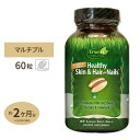 【隠れた名品】アーウィンナチュラルズ ヘルシースキン&ヘア プラスネール ソフトジェル 60粒 Irwin Naturals ビオチン リジン スキンケア ヘアケア ネイルケア