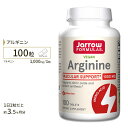 アルギニン 1000mg 100粒サプリメント サプリ アミノ酸 バイタリティ スポーツ タブレット Jarrow Formulas ジャロー アメリカ