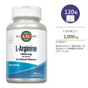 カル L-アルギニン 1000mg 120粒 タブレット KAL L-Arginine Sustained Release 120 Tablets アミノ酸 サプリ ヘルスケア 体づくり 健康サポート 運動 トレーニング ダイエット