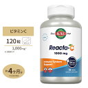 リアクタ-C 1000mg ＆ バイオフラボノイド 120粒 タブレット KAL（カル）持続 美容 健康 対策 喫煙 人気