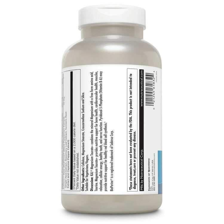 カル マグネシウムタウレートプラス 400mg 180粒 タブレット Kal Magnesium Taurat...