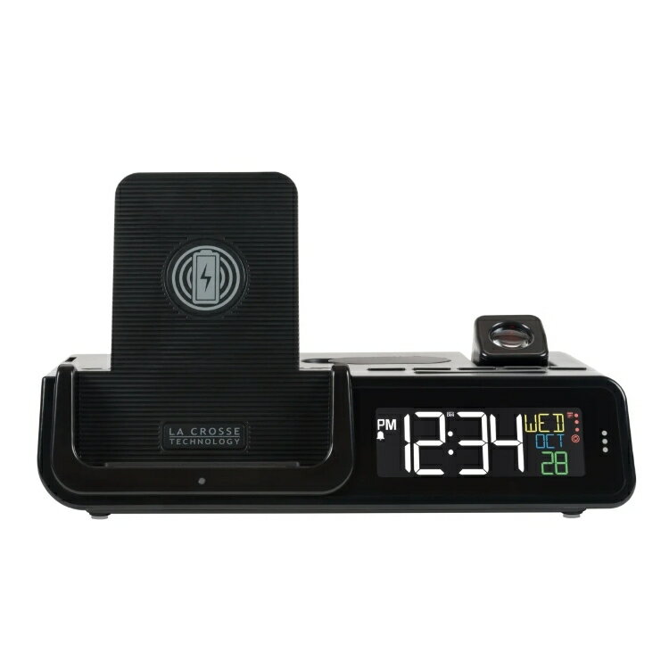 【アメリカコストコ品】ラクロス Wattz 2.0 プロジェクション目覚まし時計 La Crosse Wattz 2.0 Projection Alarm Clock【お取り寄せ商品】【合わせて買いたい】