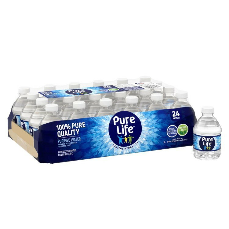 Other - ピュアライフ 精製水 約236ml 24 本入り【アメリカコストコ品】Pure Life Purified Water 8 fl oz 24-count 【お取り寄せ商品】【合わせて買いたい】