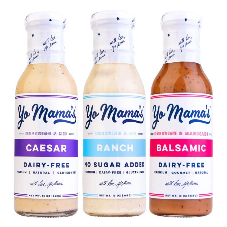 【アメリカコストコ品】ヨーママ 乳製品不使用バラエティドレッシング 3パック Yo Mama's Dairy-Free Variety Dressing, 3-pack【お取り寄せ商品】【合わせて買いたい】