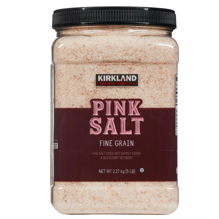 【アメリカコストコ品】カークランドシグネチャー ピンクソルト 細粒 5ポンド Kirkland Signature, Pink Salt, Fine Grain, 5 lbs【お取り寄せ商品】【合わせて買いたい】