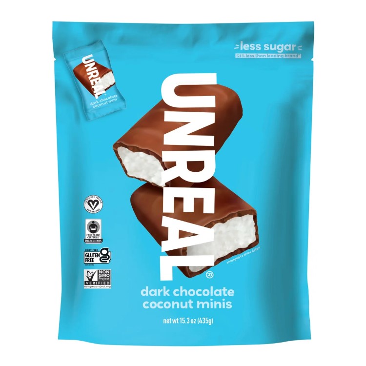 【アメリカコストコ品】アンリアル ダークチョコレート ココナッツミニ 約433g Unreal Dark Chocolate Coconut Minis, 15.3 oz【お取り寄せ商品】【合わせて買いたい】