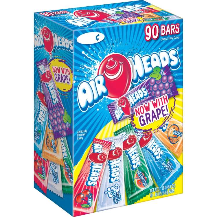 【アメリカコストコ品】エアヘッズ 約15g バラエティパック 90個入り AirHeads, 0.55 oz, Variety Pack, 90-count【お取り寄せ商品】【合わせて買いたい】