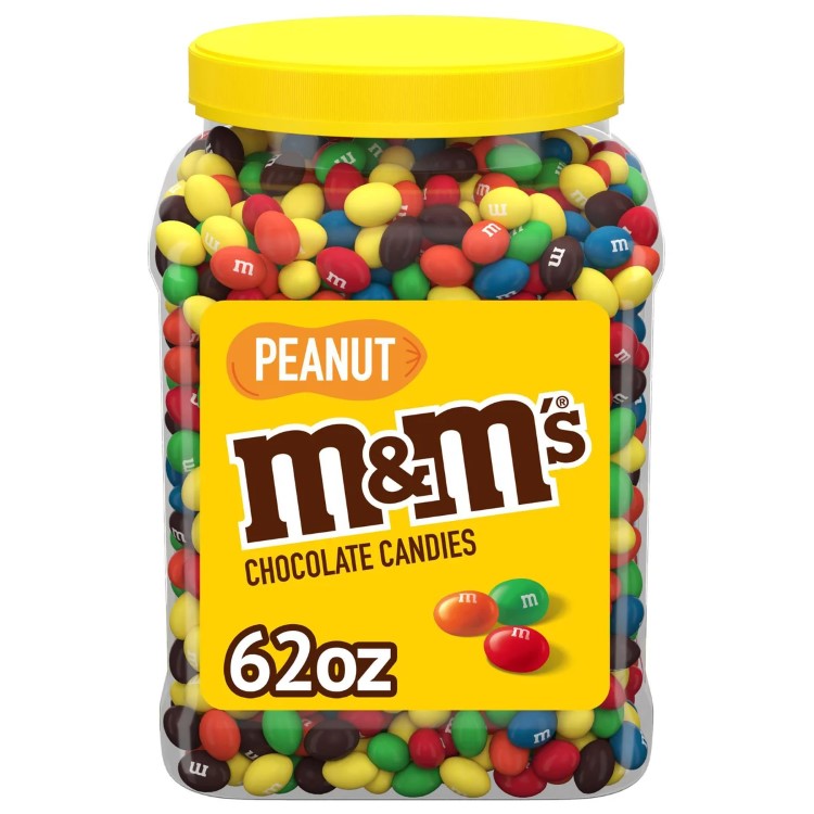【アメリカコストコ品】M&M's チョコレートキャンディ ピーナッツ 約1757g 瓶 M&M's Chocolate Candy, Peanut, 62 oz Jar【お取り寄せ商品】【合わせて買いたい】