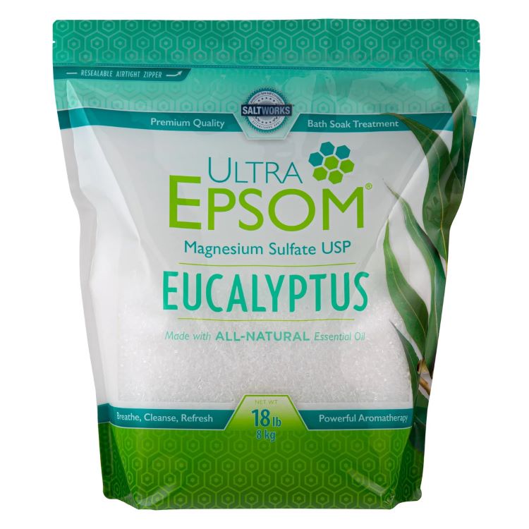 【アメリカコストコ品】ウルトラ エプソム ユーカリ バスソルト、18 ポンド Ultra Epsom Eucalyptus Bath Salts, 18 Pound Bag【お取り寄せ商品】【合わせて買いたい】