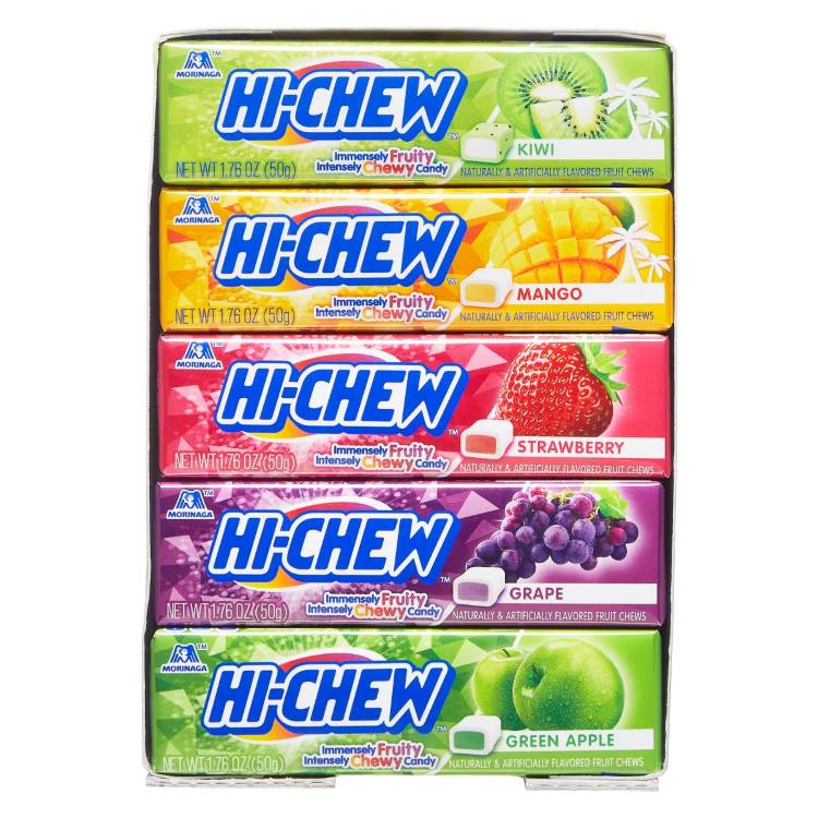 【アメリカコストコ品】ハイチュー フルーツチュー バラエティ 約49g 15 個入り Hi-Chew Fruit Chews, Variety, 1.76 oz, 15-count【お取り寄せ商品】【合わせて買いたい】