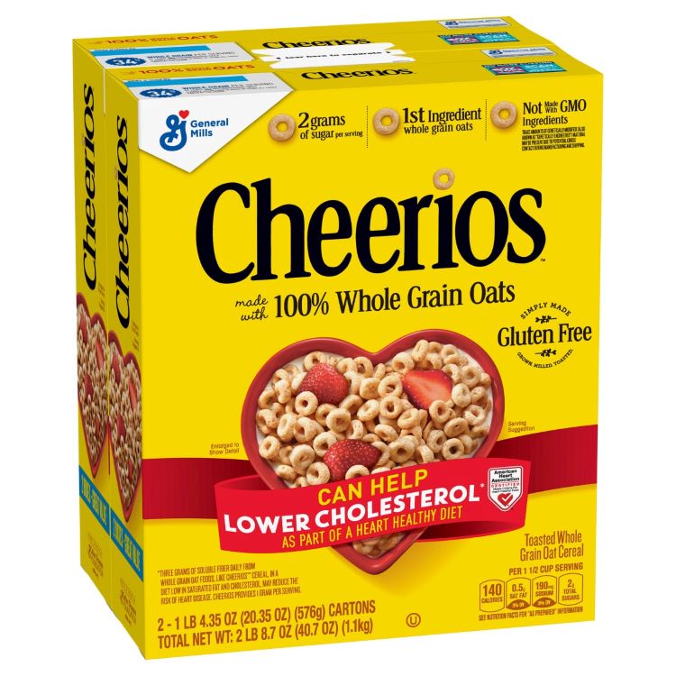 【アメリカコストコ品】ゼネラルミルズ チェリオスシリアル 約576g 、2個入り General Mills, Cheerios Cereal, 20.35 oz, 2-Count【お取り寄せ商品】【合わせて買いたい】