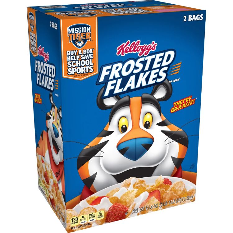 【アメリカコストコ品】ケロッグ フロステッドフレークシリアル 約877g 2 個入り Kellogg's Frosted Flakes Cereal, 30.95 oz, 2-count【お取り寄せ商品】【合わせて買いたい】