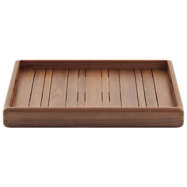 Rakuten - 【アメリカコストコ品】loveTEAK 25 インチ ベルゲン チーク トレイ loveTEAK 25” Bergen Teak Tray【お取り寄せ商品】【合わせて買いたい】